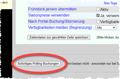 Channel-Manager Protokoll